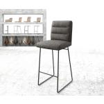 Reduzierte Anthrazite Vintage DeLife Pela-Flex Barstühle aus Metall 