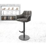 Anthrazite Vintage DELIFE Yulo-Flex Barstühle aus Metall höhenverstellbar 