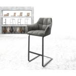Reduzierte Schwarze Vintage DeLife Yulo-Flex Barstühle aus Metall 