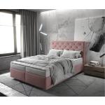 Pastellrosa Vintage DELIFE Dream-Great Betten mit Matratze 140x200 cm 