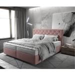 Reduzierte Pastellrosa Vintage DELIFE Dream-Great Betten mit Matratze 180x200 cm 