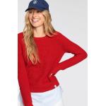 Reduzierte Rote Klassische 2 in 1 Pullover für Damen Größe L 