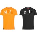 Derbe Herren T-Shirt kurzarm Rundhalsshirt Jerseyshirt Baumwolle Moin, Farbe:Schwarz, Artikel:-090 black, Größe:M