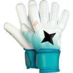 Blaue Derbystar Torwarthandschuhe aus Latex für Kinder 