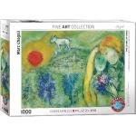 1000 Teile Marc Chagall Zirkus Puzzles Frankreich 