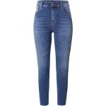 Blaue Diesel Skinny Jeans mit Nieten aus Denim für Damen Größe XXL 