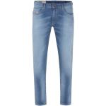 Reduzierte Blaue Diesel Slim Jeans aus Elastan für Herren Weite 30, Länge 32 