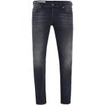 Reduzierte Dunkelgrau Diesel Slim Jeans aus Elastan für Herren Weite 30, Länge 32 