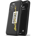 Diesel Moulded Case Embroidery (iPhone 12, iPhone 12 Pro), Smartphone Hülle, Schwarz