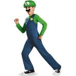 Reduzierte Schwarze Klassische Nintendo Mario Halloween-Kinderkostüme 