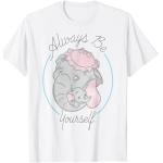 Disney Dumbo And Mom Always Be Yourself Portrait T-Shirt