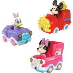 Vtech Entenhausen | Micky Maus & Freunde Daisy Duck Feuerwehr Spielzeugautos Mäuse aus Kunststoff für 12 bis 24 Monate 
