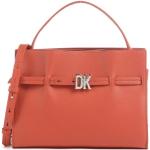 Reduzierte Orange DKNY | Donna Karan Damenhandtaschen Orangen aus Rindsleder 