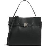 Schwarze DKNY | Donna Karan Damenhandtaschen aus Rindsleder 