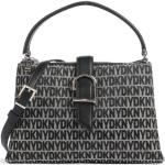 Schwarze DKNY | Donna Karan Damenumhängetaschen aus Kunstfaser 