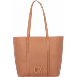 Reduzierte Braune DKNY | Donna Karan Shopper  aus Leder für Damen 