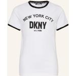 Weiße DKNY | Donna Karan Kinder-T-Shirts aus Elastan Größe 176 