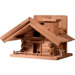 Braune Rustikale Dobar Nachhaltige Vogelfutterhäuser Alpen aus Holz 