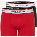 Reduzierte Schwarze Dolce & Gabbana Herrenboxershorts aus Jersey Größe M 