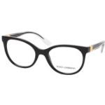 Schwarze Dolce & Gabbana Cat-eye Damenbrillen aus Kunststoff 