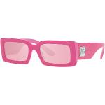 Pinke Dolce & Gabbana Rechteckige Damensonnenbrillen 