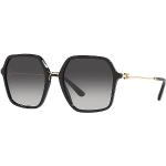 Schwarze Dolce & Gabbana Quadratische Damensonnenbrillen 