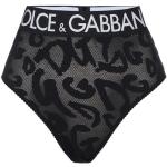 Reduzierte Schwarze Dolce & Gabbana Damenslips aus Elastan Größe XXS 