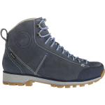 Blaue Dolomite Cinquantaquattro Gore Tex Hohe Sneaker aus Leder wasserfest 