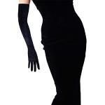 Schwarze Moderat 50er Jahre Kostüme aus Leder für Damen Größe M 