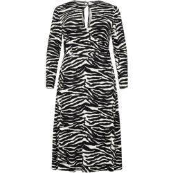 Dorothy Perkins Curve Damen Kleid schwarz / weiß, Größe 18, 10496453