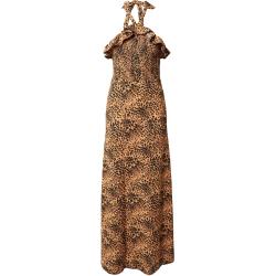 Dorothy Perkins Damen Kleid camel / schwarz, Größe 16, 9238846