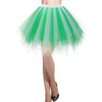 Grüne Rockabilly Look Dresstells 50er Jahre Kostüme Handwäsche für Damen Größe S 