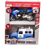 Polizei Spielzeugautos Motorrad 