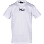 Weiße DSQUARED2 T-Shirts aus Baumwolle für Herren Größe M 