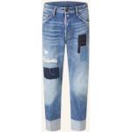 Reduzierte Marineblaue DSQUARED2 Ripped Jeans aus Elastan für Herren 