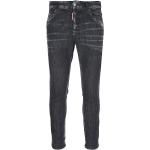 Schwarze DSQUARED2 Slim Jeans aus Elastan für Herren Größe M 