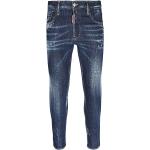 Reduzierte Blaue DSQUARED2 Slim Jeans aus Elastan für Herren Größe L 