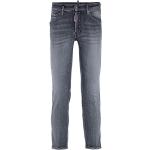 Schwarze DSQUARED2 Slim Jeans tapered aus Elastan für Herren Größe S 