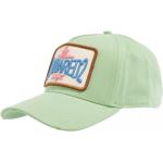 Grüne DSQUARED2  Baseball Caps & Basecaps aus Baumwolle für Damen 