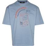 Reduzierte Blaue Kurzärmelige DSQUARED2 T-Shirts aus Baumwolle für Herren Größe XL 
