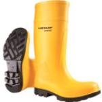 Gelbe Dunlop Purofort Sicherheitsstiefel aus Polyurethan S5 rutschfest Größe 41 
