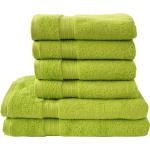Reduzierte Grüne Moderne Dyckhoff Handtuch Sets aus Baumwolle trocknergeeignet 70x140 6 Teile 