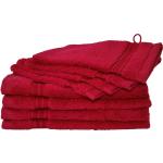 Reduzierte Rote Moderne Dyckhoff Handtuch Sets aus Baumwolle trocknergeeignet 30x50 8 Teile 