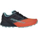 Hellblaue Dynafit Trailrunning Schuhe Orangen aus Stoff für Damen Größe 35,5 