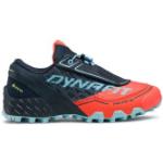 Hellblaue Dynafit Gore Tex Trailrunning Schuhe Orangen wasserdicht für Damen Größe 37,5 