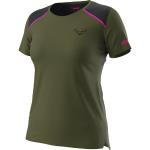 Dynafit Sky W - Trailrunningshirt - Damen M Dark Green/Black/Pink