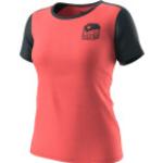 Korallefarbene Dynafit T-Shirts für Damen Größe S 