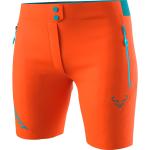 Reduzierte Orange Dynafit Nachhaltige Stretch-Shorts aus Elastan für Damen Größe S 