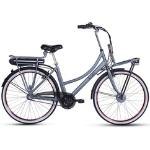 Graue xxxlutz E-Bikes & Elektrofahrräder aus Metall für Damen 28 Zoll 