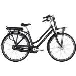 Schwarze xxxlutz E-Bikes & Elektrofahrräder aus Metall für Damen 28 Zoll mit Nabenschaltung 